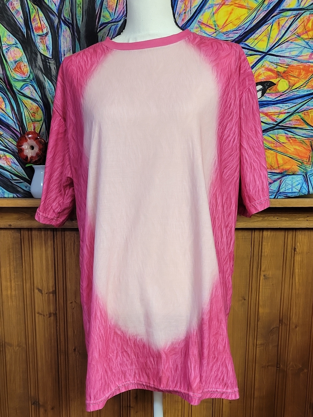 Toy Story Lotso Xl Tshirt Pink  Short Sleeve Tee